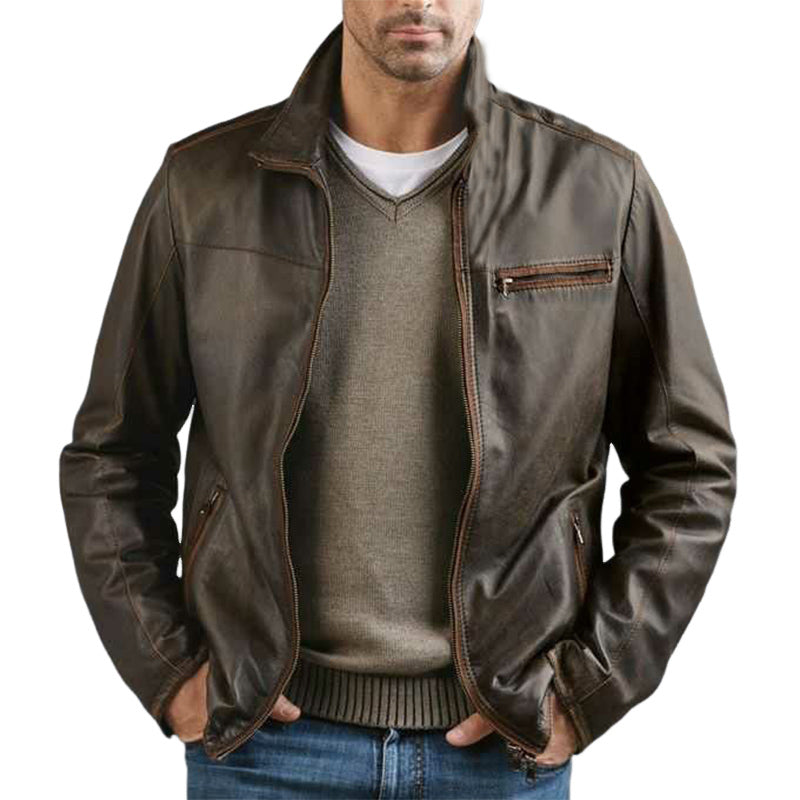 Men's Vineipper P Leather Jacket
