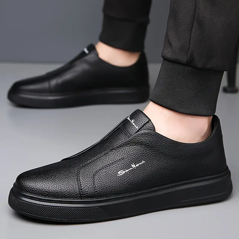 Emilio® | Leather Slip-On Shoes