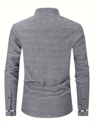 Lita® | Long Sleeve Collar Shirt For Men