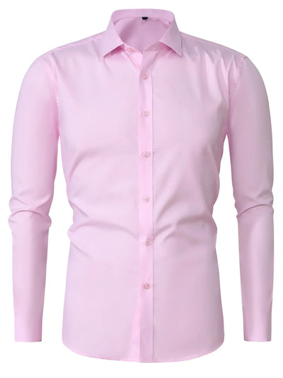 Omar | Elegant long-sleeved button-down shirt