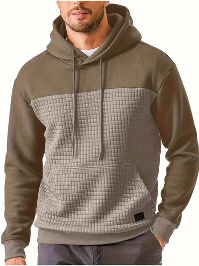Mack | Textured Knit Hoodie