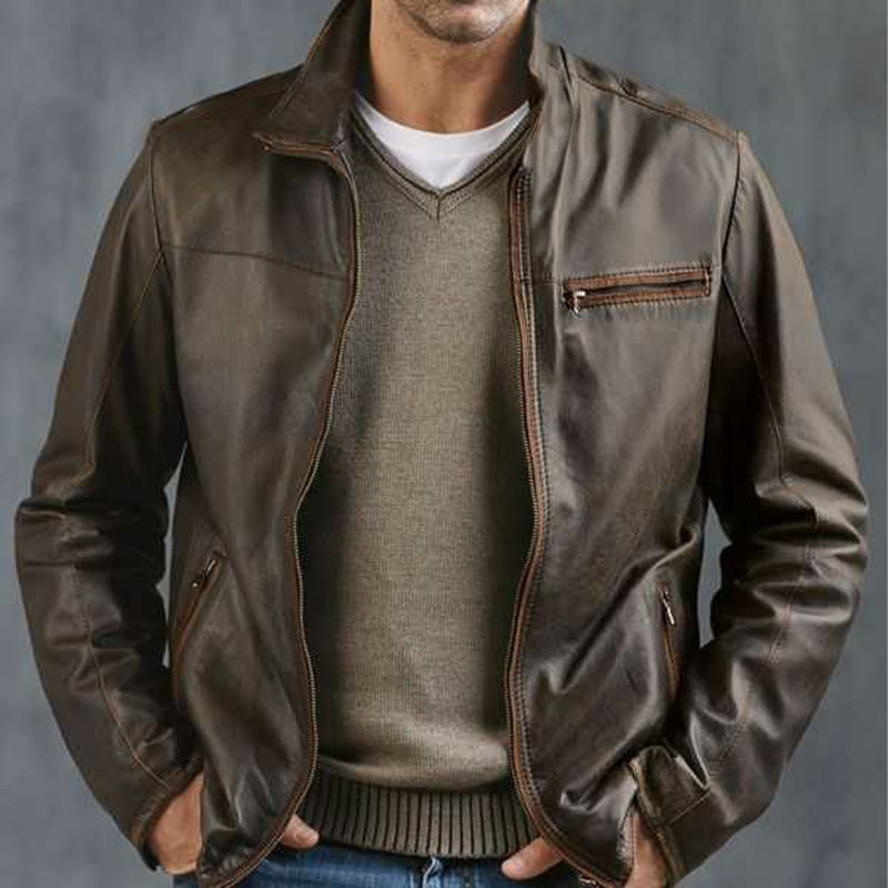 Men's Vineipper P Leather Jacket
