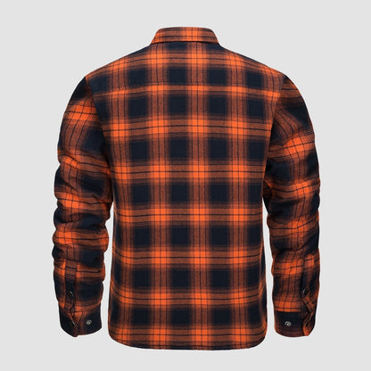 Edward® | Versatile design checked bomber jacket