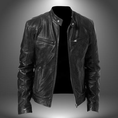 Rowan | Men's Handcrafted Leather Jacket