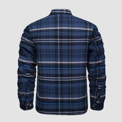 Edward® | Versatile design checked bomber jacket