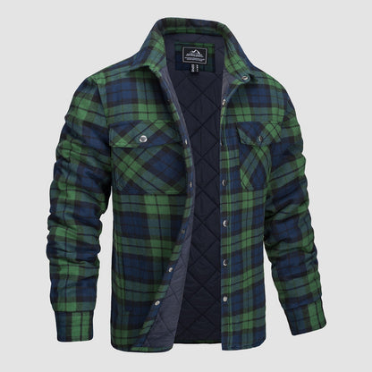 Edward® | Versatile design checked bomber jacket