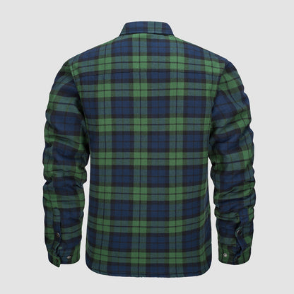 Edward® | Versatile design checked bomber jacket