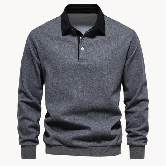 Logan® | Casual craft polo sweater