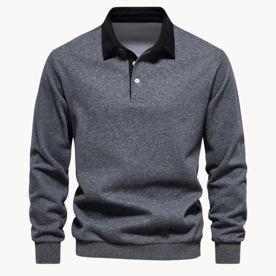 Logan® | Casual craft polo sweater
