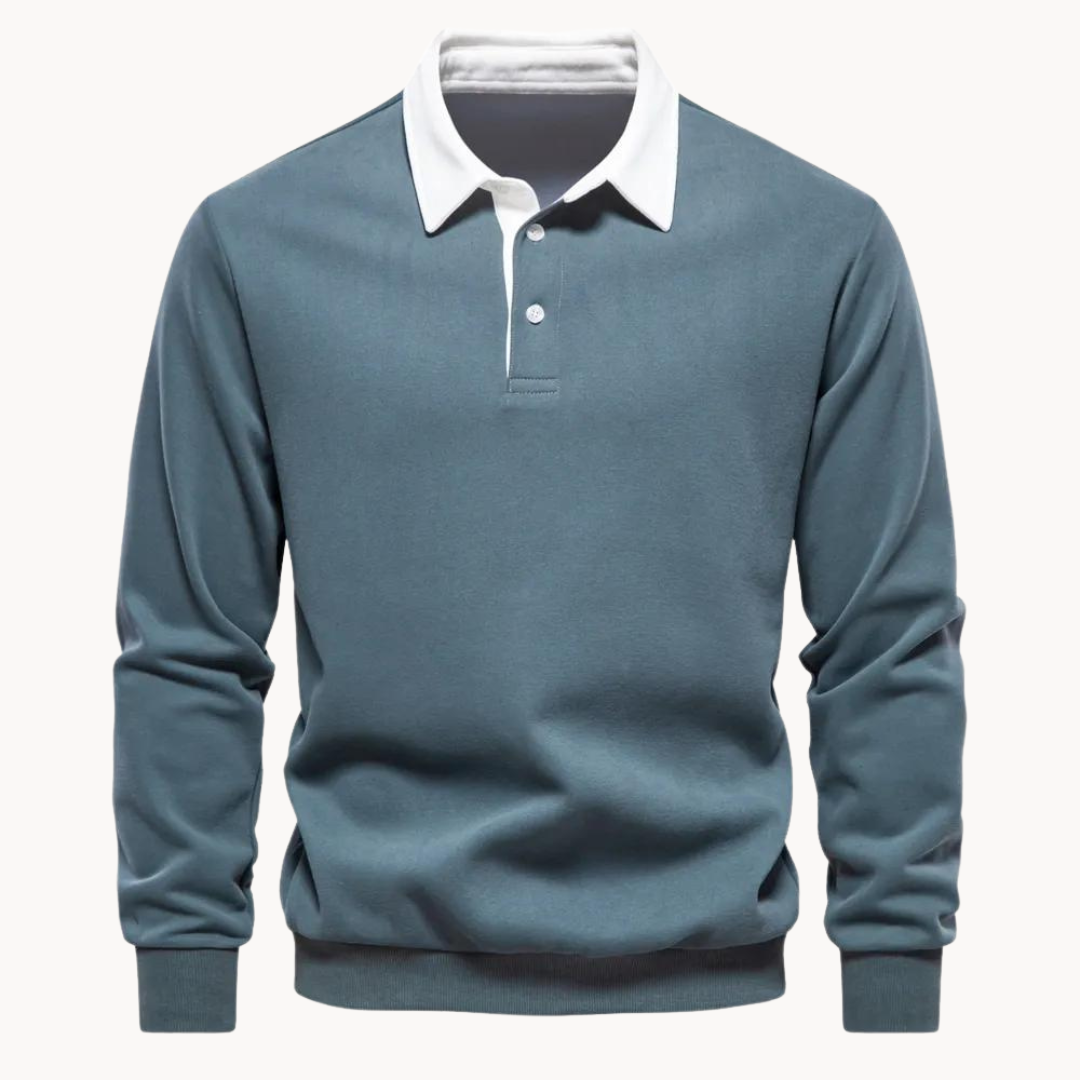 Logan® | Casual craft polo sweater
