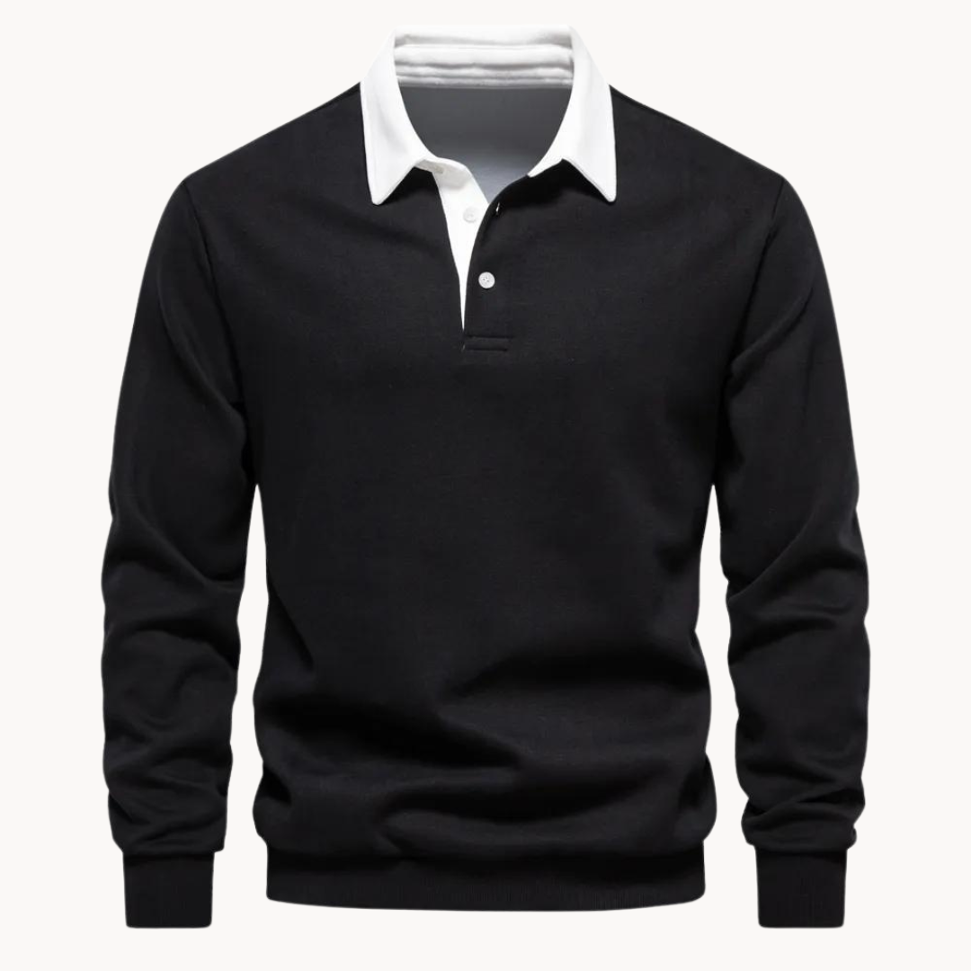 Logan® | Casual craft polo sweater
