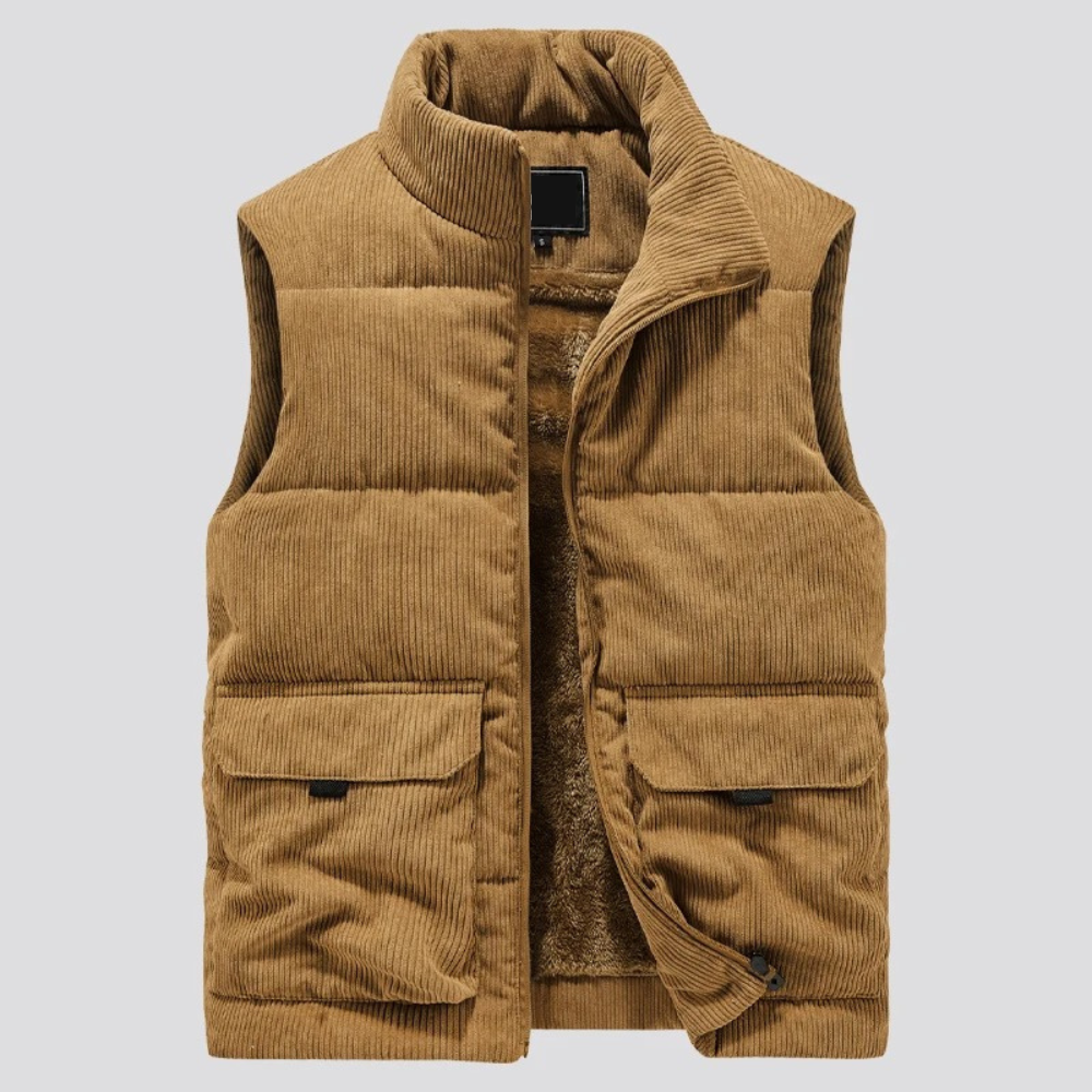 Isaac® | Corduroy winter vest