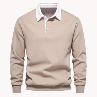 Logan® | Casual craft polo sweater