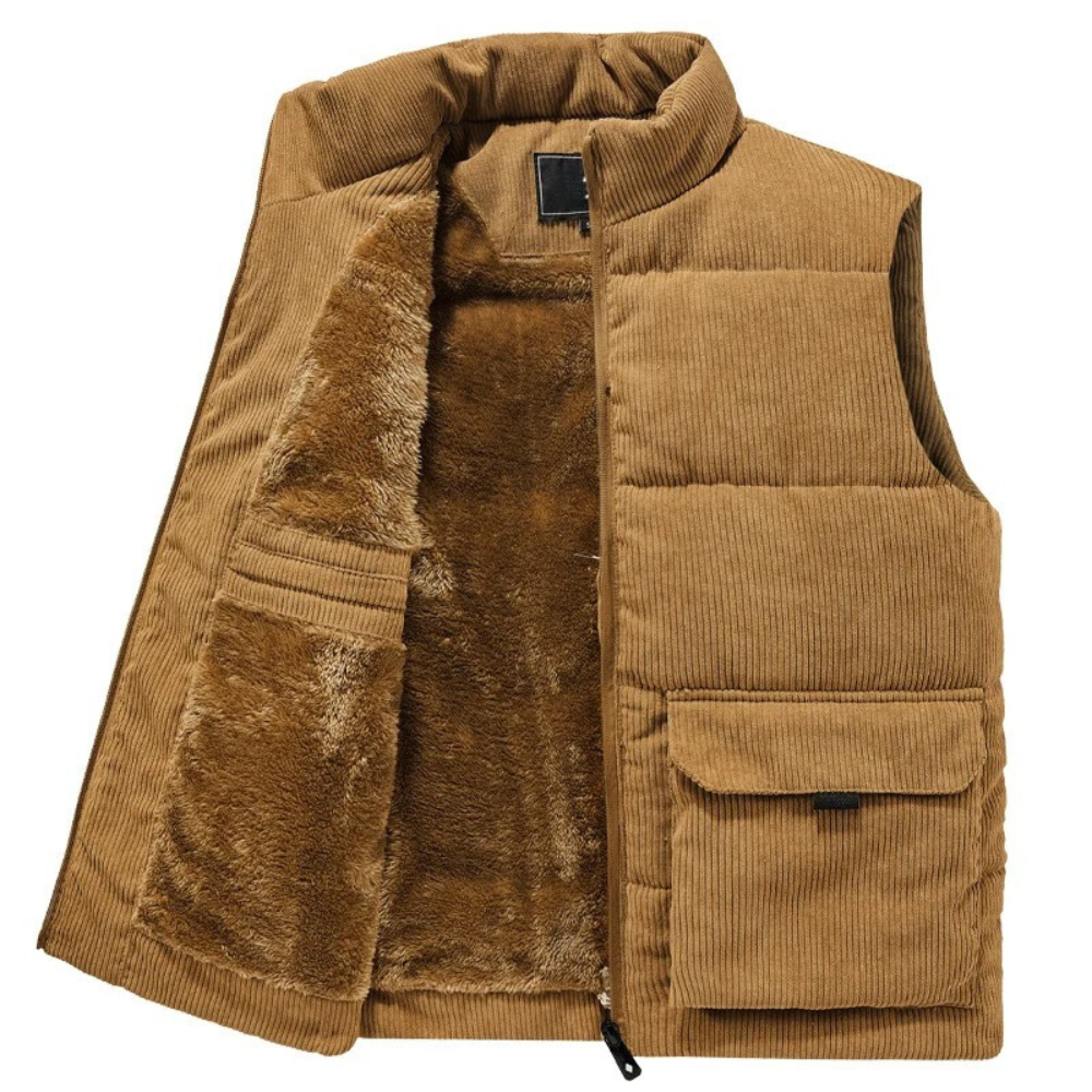 Isaac® | Corduroy winter vest