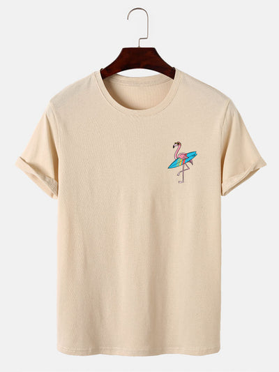 Herman® | Surf Flamingo Print T-Shirt