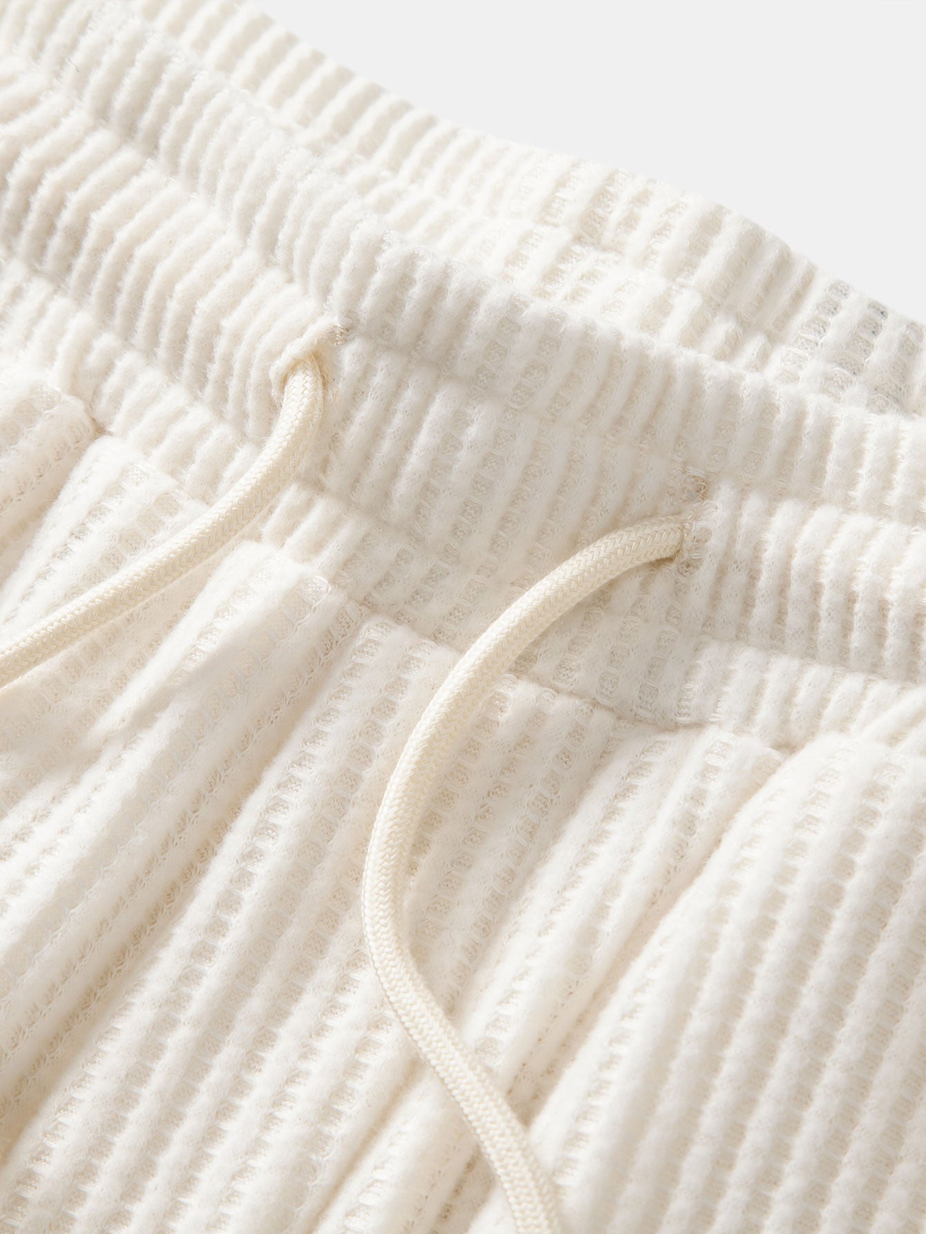 Isidoro® | Drawstring Knitted Waffle Pants