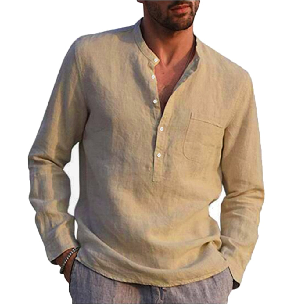 Jocelyn® | Beautiful Linen Shirt With Breast Pocket