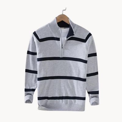 Clarence® | Fashionable Half Zip Sweater