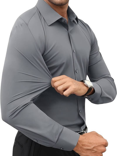 Duncan® | Long-Sleeved Shirt With Buttons For Men
