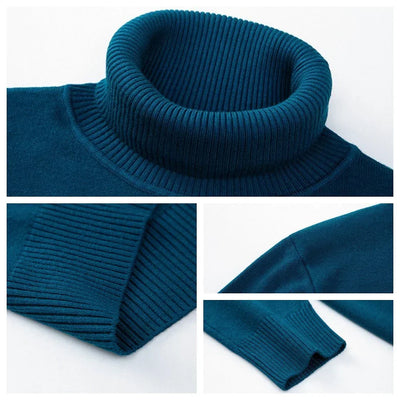 Edgardo® | Luxury Cashmere Turtleneck Sweater