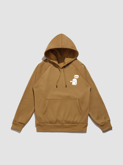 Mauricio | Cartoon Ghost Print Hoodie