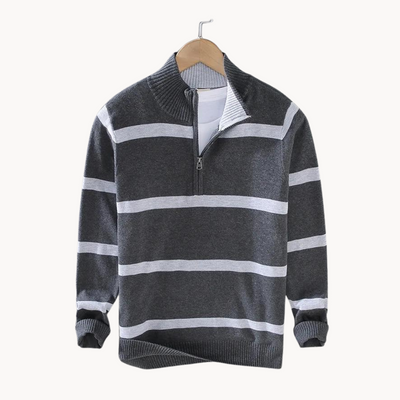 Clarence® | Fashionable Half Zip Sweater