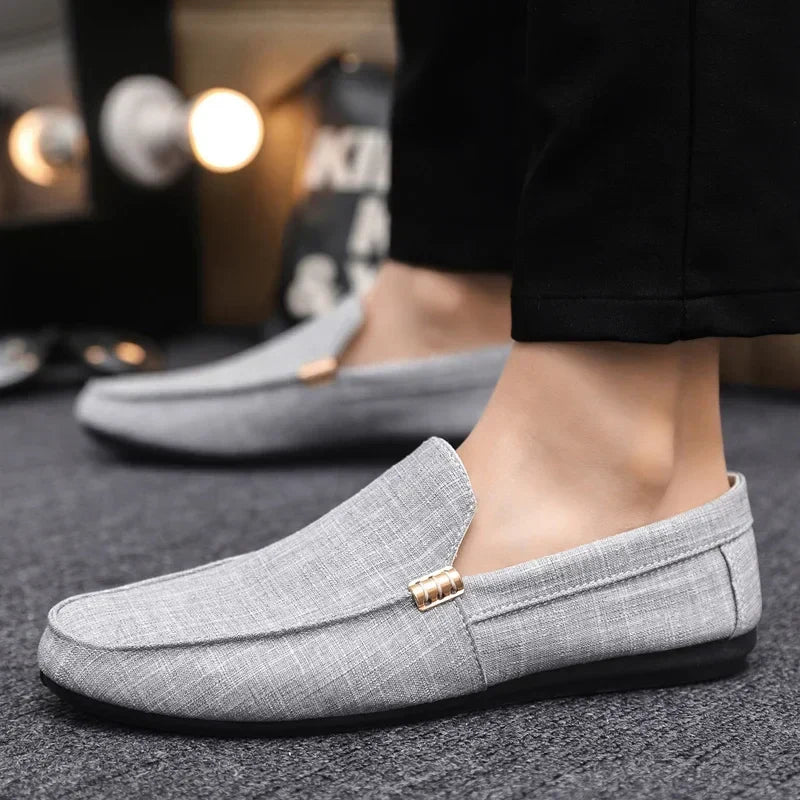 Atiyeh® | Krom Canvas Loafers