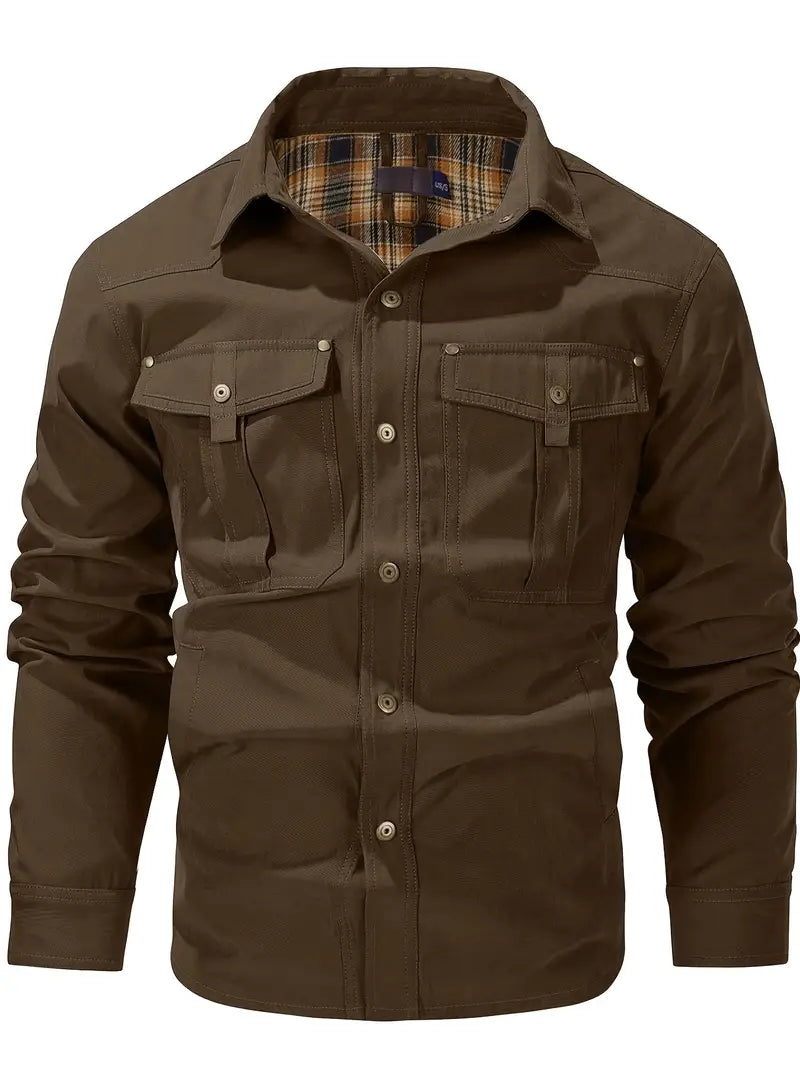 Bertie® | Minimalist Button Jacket For Men