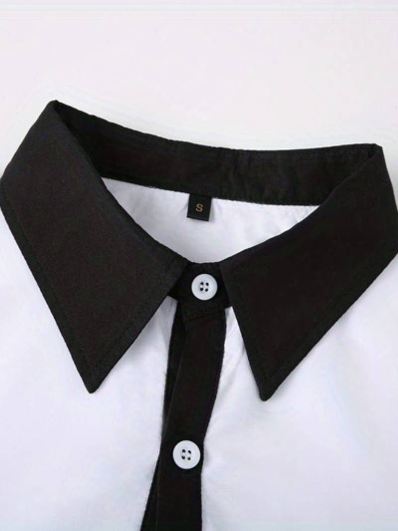 Lolita® | Casual Button-Up Contrast Shirt For Men