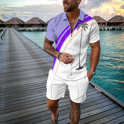 Zachary® | Luxury Summer Set Palm With Strip