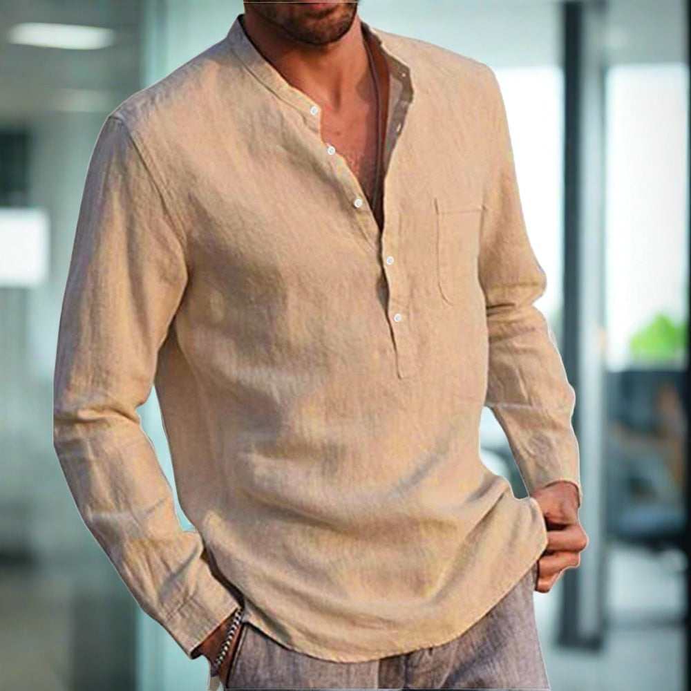 Jocelyn® | Beautiful Linen Shirt With Breast Pocket