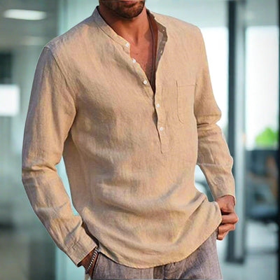 Jocelyn® | Beautiful Linen Shirt With Breast Pocket