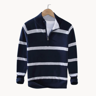 Clarence® | Fashionable Half Zip Sweater