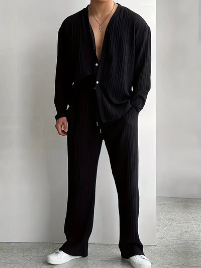 Levi® | Classic Ribbed Shirt And Trousers