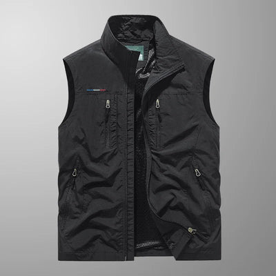 Justin® | Breathable Cargo Vest With Multiple Pockets