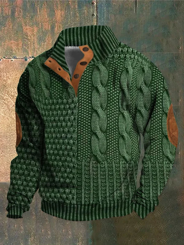 Connor | Warm Patterned Sweater