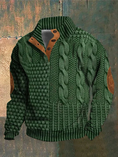 Connor | Warm Patterned Sweater
