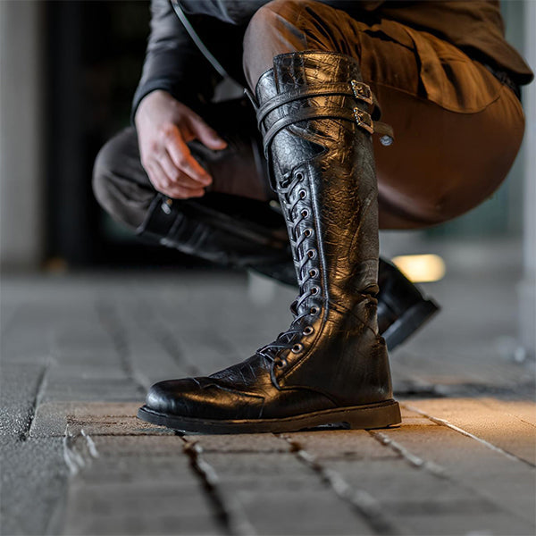 Lee | Men'S Vintage Lace-Up Adventure Boots