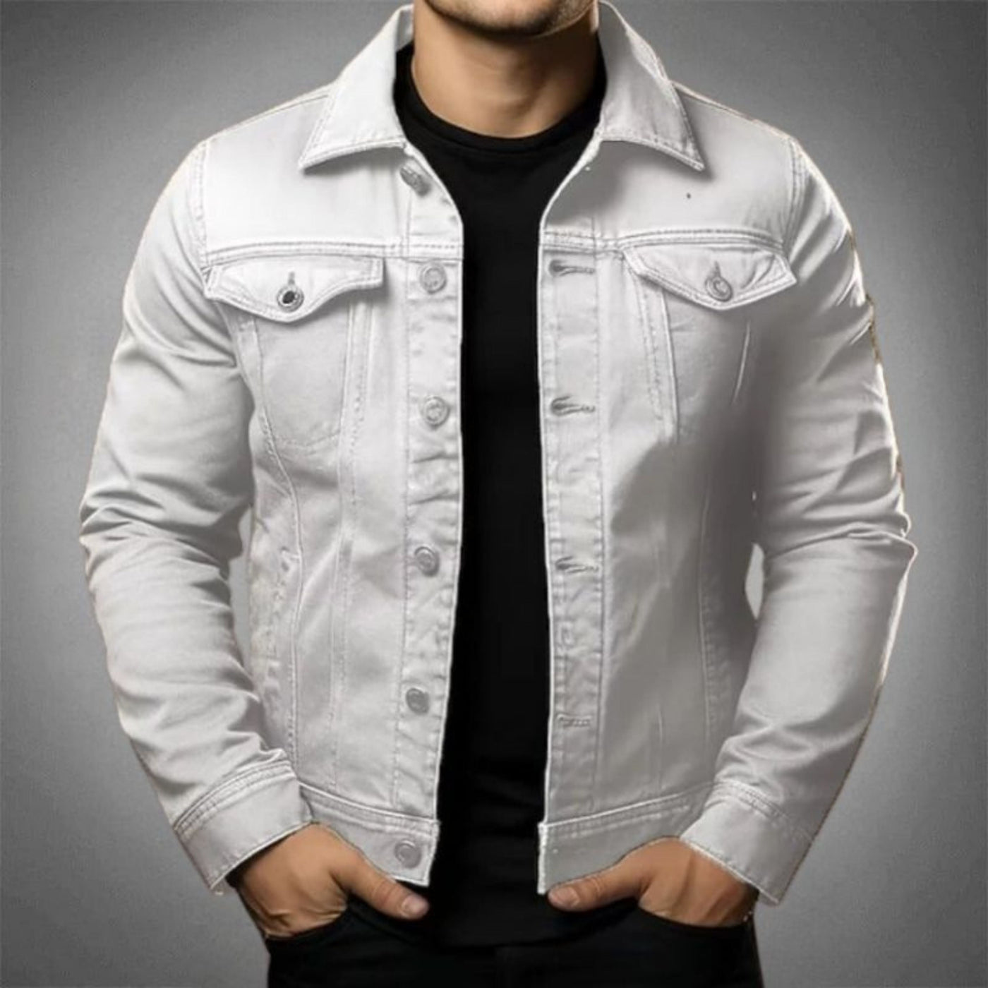 Sean® | Men's slim fit trucker jacket