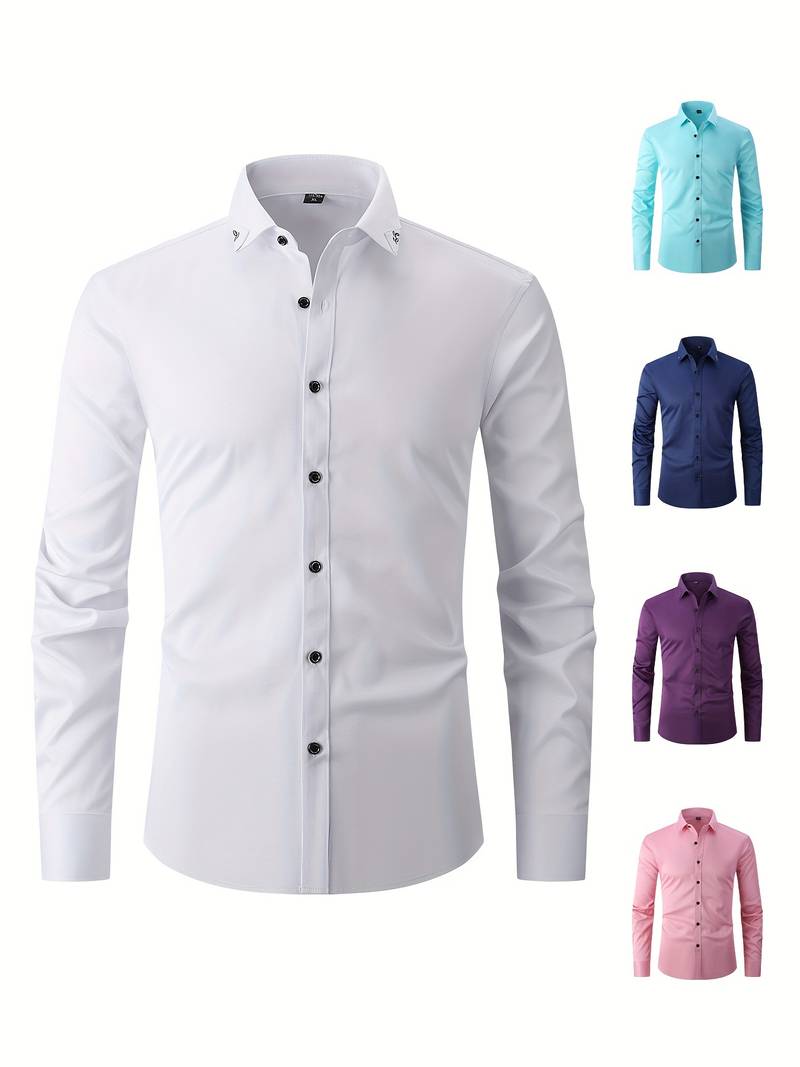 Lissa® | Long Sleeve Buttons For Men