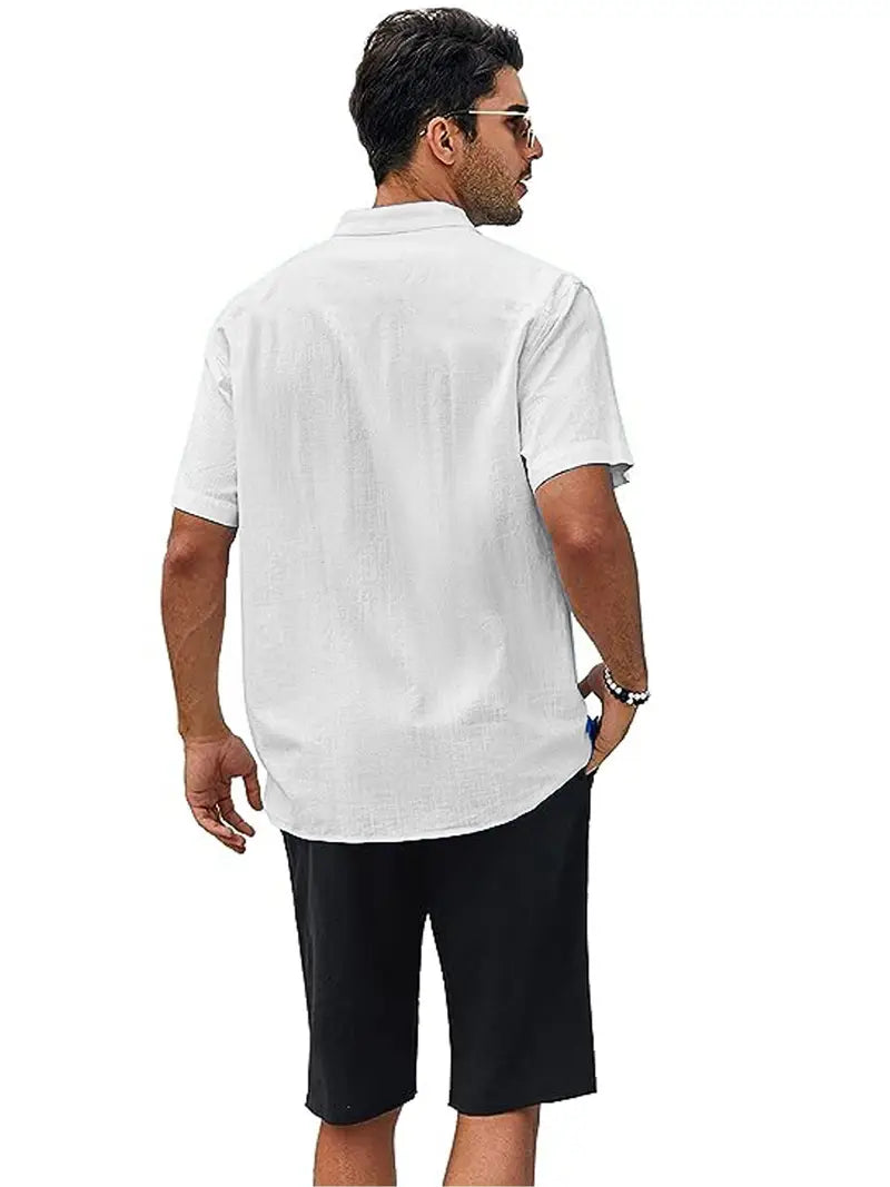 Dougie® | Stylish Short-Sleeved Shirt For Men