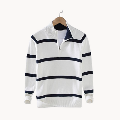 Clarence® | Fashionable Half Zip Sweater