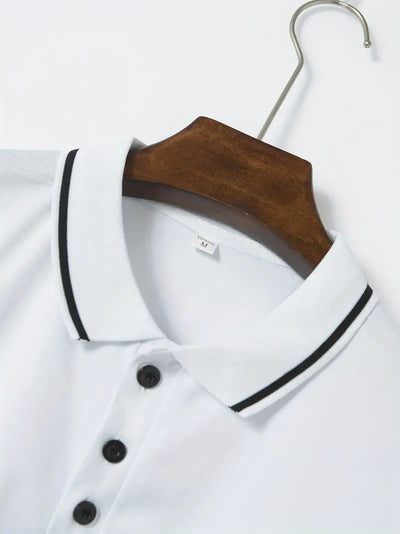 Lovell® | Breathable Golf Shirt With A Regular Fit For Spring