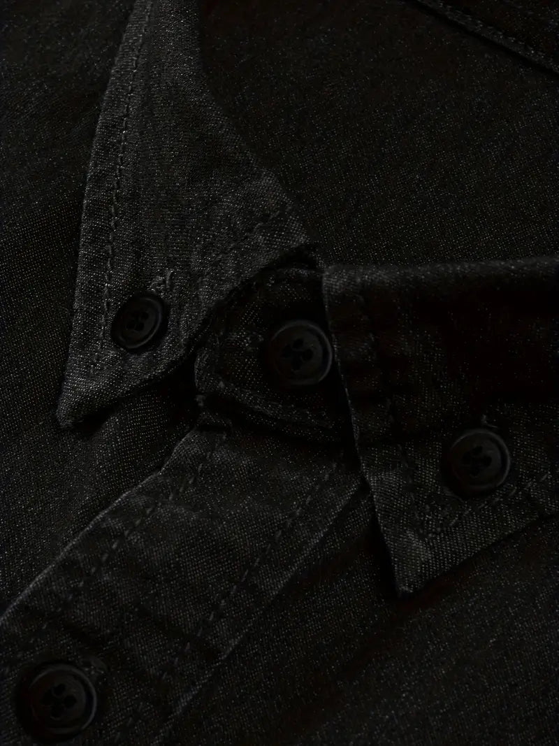 Lou® | Denim Long Sleeve Shirt For Men