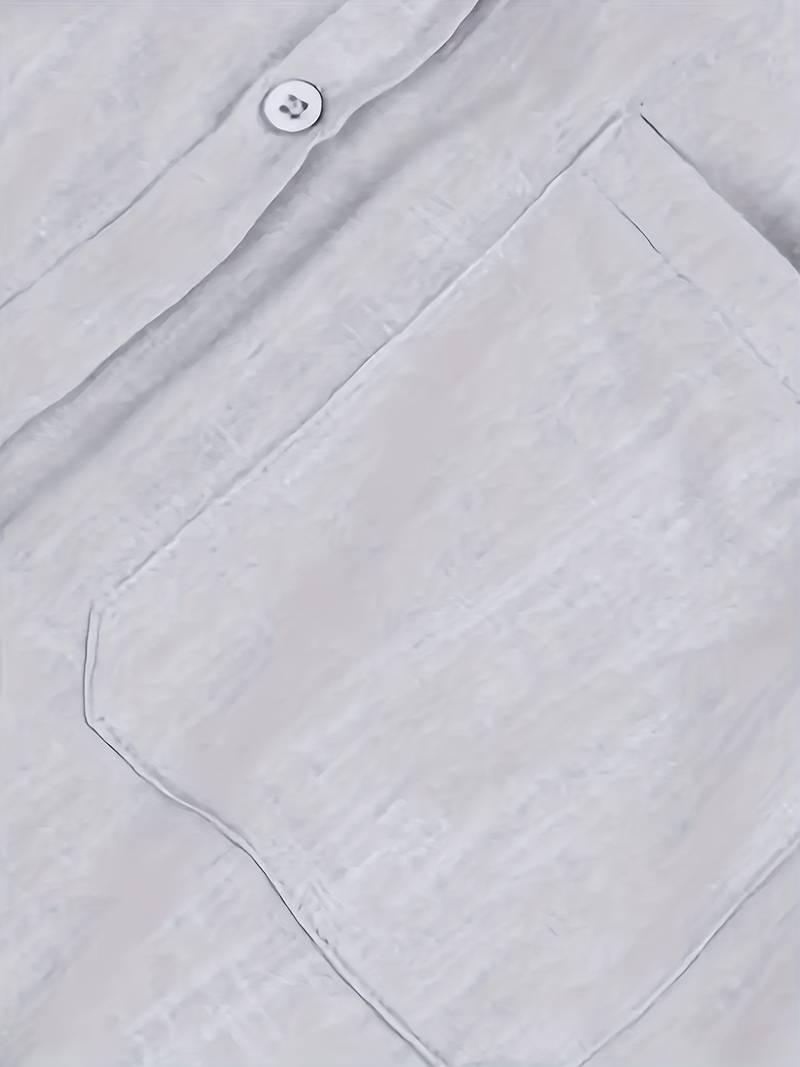 Luciana® | Plain Short Sleeve Shirt For Men