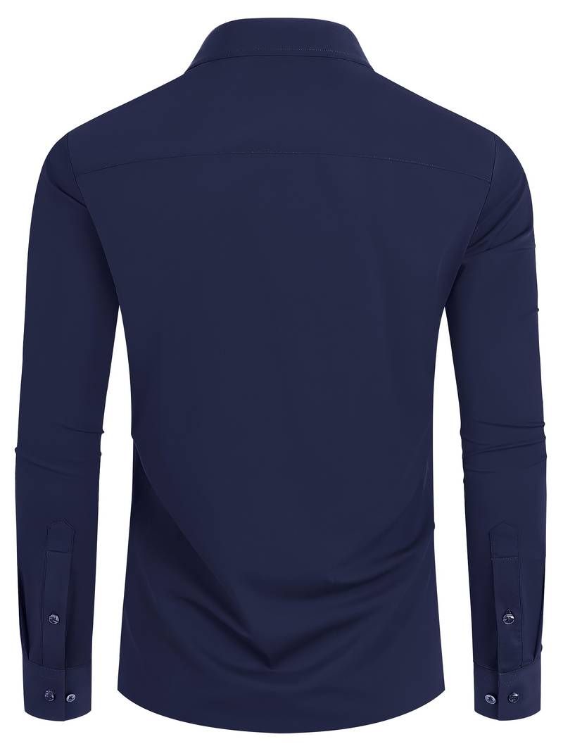 Duncan® | Long-Sleeved Shirt With Buttons For Men
