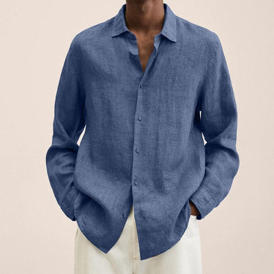 Fergus® | Elegant Linen Shirt For Men