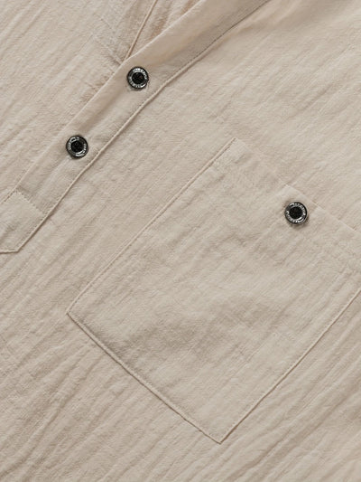 Nigel | Casual short-sleeved button-down shirt