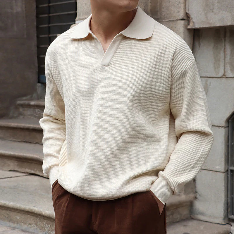 Ambros® | BUSAN Old Money V-Neck Polo