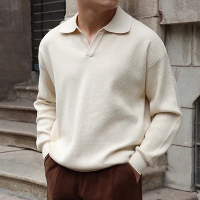 Ambros® | BUSAN Old Money V-Neck Polo